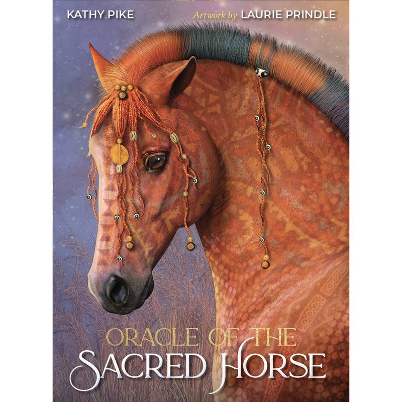 Oracle of the Sacred Horse by Kathy Pike Book & Merchandise Book - Positive Faith Hope Love