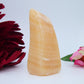 Orange Calcite Freeform — 237 g - Positive Faith Hope Love