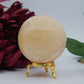 Orange Calcite Sphere — 371g - Positive Faith Hope Love