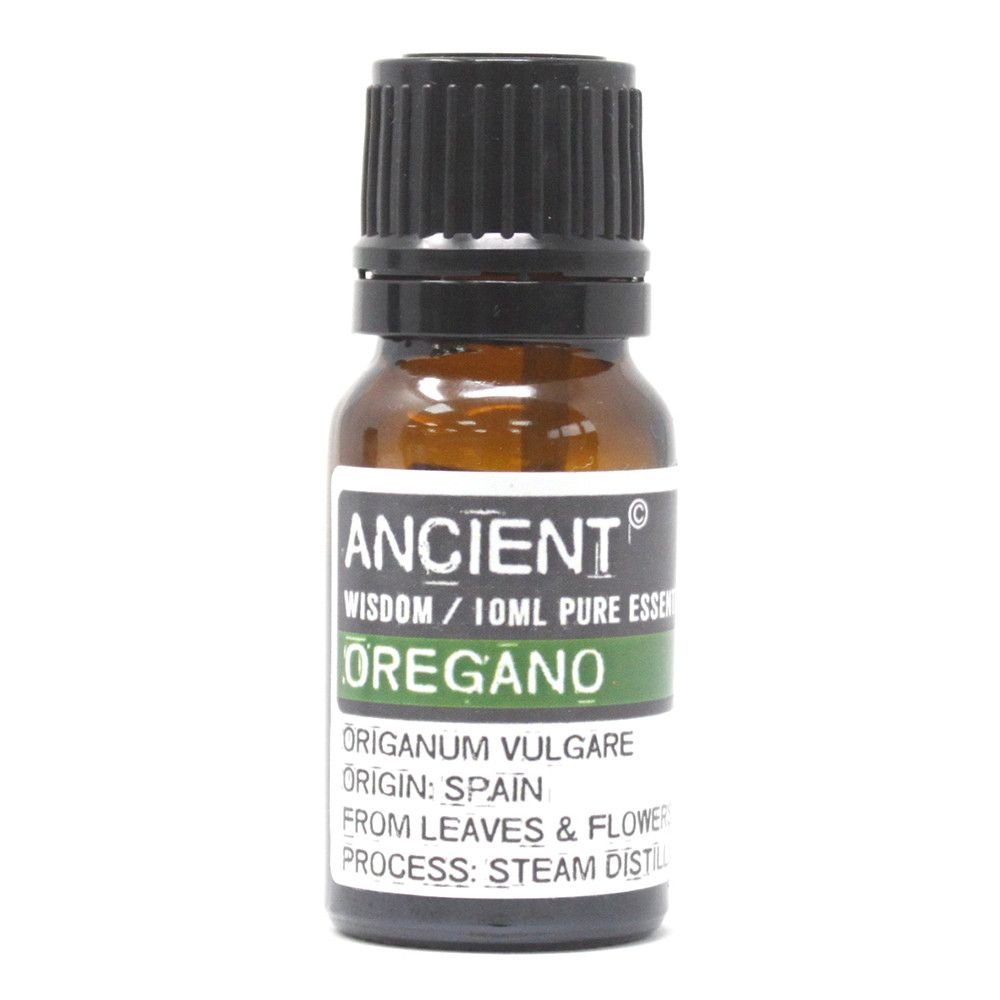 Polished Oregano Essential Oil 10ml featuring natural patterning and unique variations - Positive Faith Hope Love