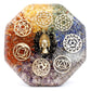 Polished Orgonite Desk Power Packs Buddha Chakra Lrg featuring natural patterning and unique variations - Positive Faith Hope Love