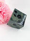 Polished Stromalite/Kambaba Jasper Cube (526g) - Positive Faith Hope Love