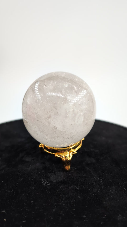 Clear Quartz Sphere - 263g, 58mm