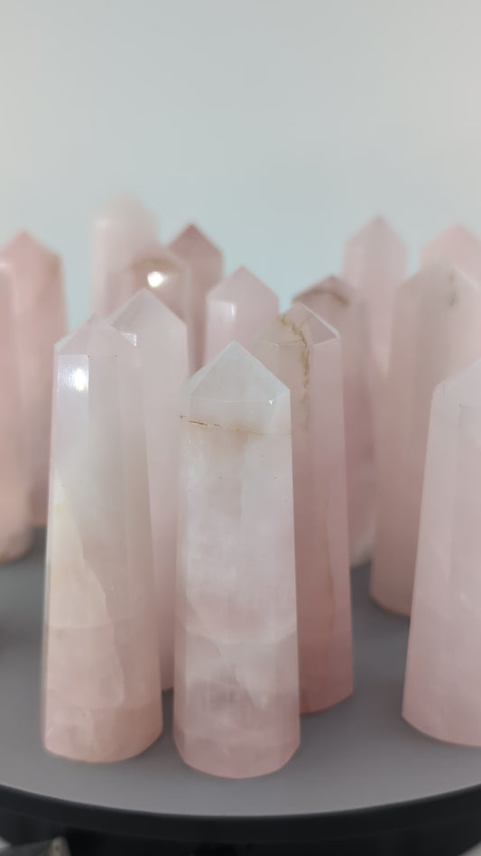 Rose Quartz Point 70 - 80mm