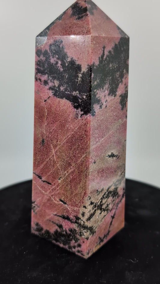 Rhodonite Tower 1126g