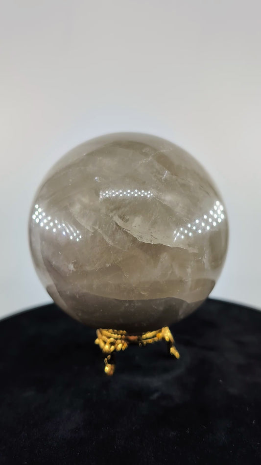 Smokey Quartz Sphere 1139g