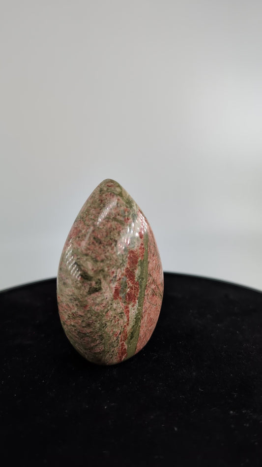 Unakite Crystal Flame 80mm