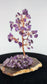 Amethyst CrystalTree on Natural Agate 135mm