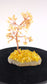 Citrine Tree on Natural Agate 135mm