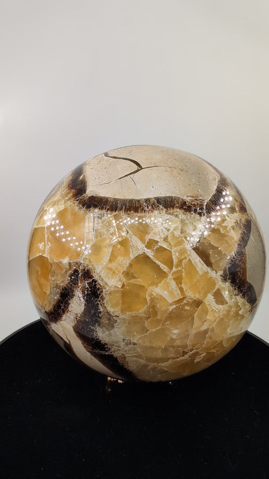 Septarian Sphere 2377g