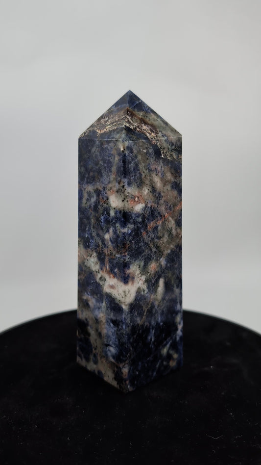 Sodalite Crystal Tower 610g