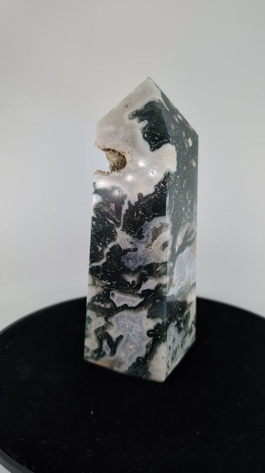 Moss Agate Tower 720g