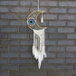 Polished Protection Dream Catcher Macrame Moon featuring natural patterning and unique variations - Positive Faith Hope Love