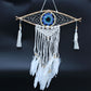 Polished Protection Dream Catcher Sm Macrame Evil Eye featuring natural patterning and unique variations - Positive Faith Hope Love