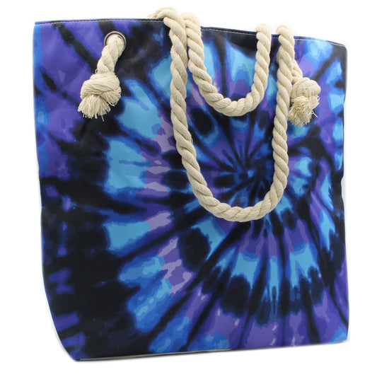 Polished Psychedelic Splash Bag - Deep Dive featuring natural patterning and unique variations - Positive Faith Hope Love