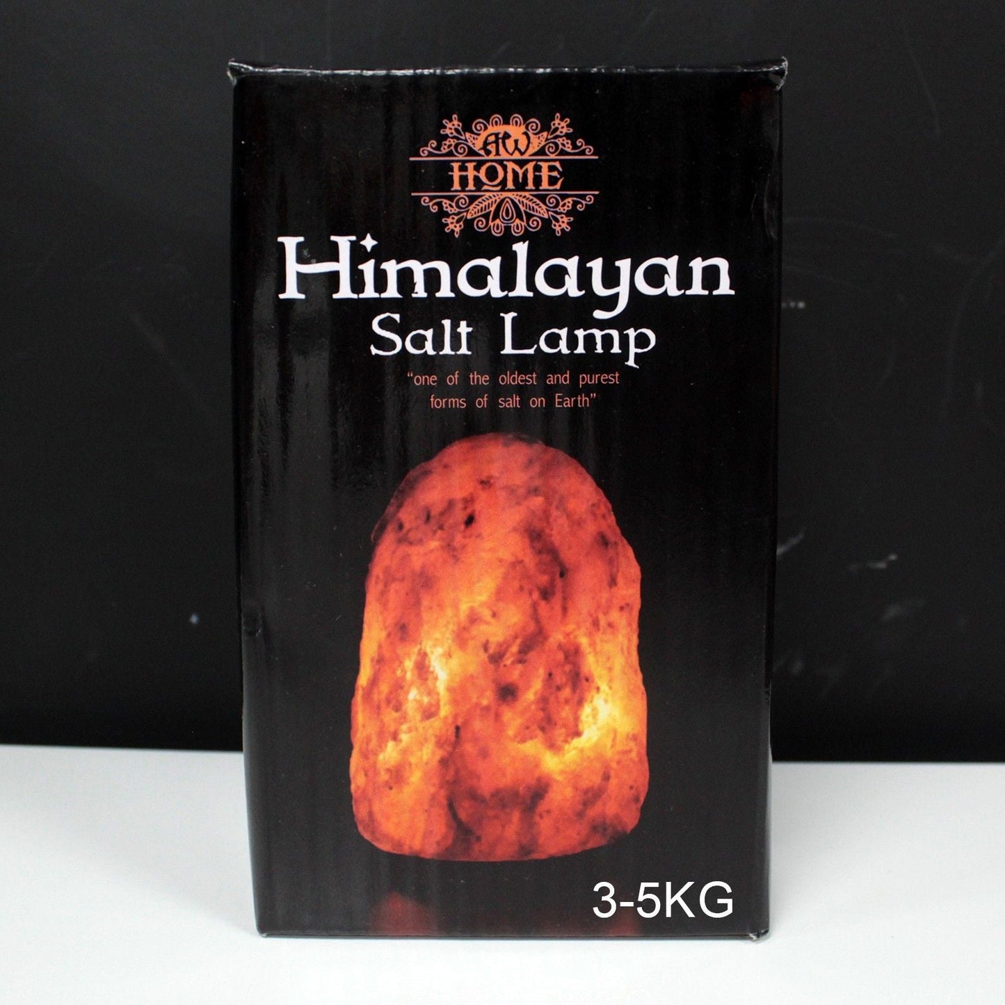 Polished Quality Natural Salt Lamp Base Apx 3 5Kg featuring natural patterning and unique variations - Positive Faith Hope Love
