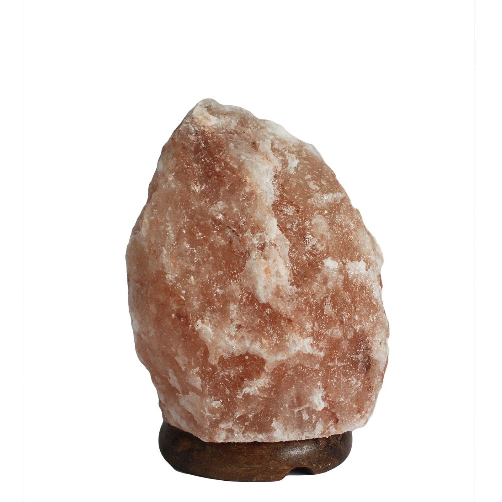 Polished Quality Salt Lamp - apx 1.5 - 2kg featuring natural patterning and unique variations - Positive Faith Hope Love