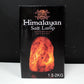 Polished Quality Salt Lamp Apx 15 2Kg featuring natural patterning and unique variations - Positive Faith Hope Love