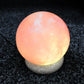 Polished Quality Usb Ball Salt Lamp 8 Cm Single featuring natural patterning and unique variations - Positive Faith Hope Love