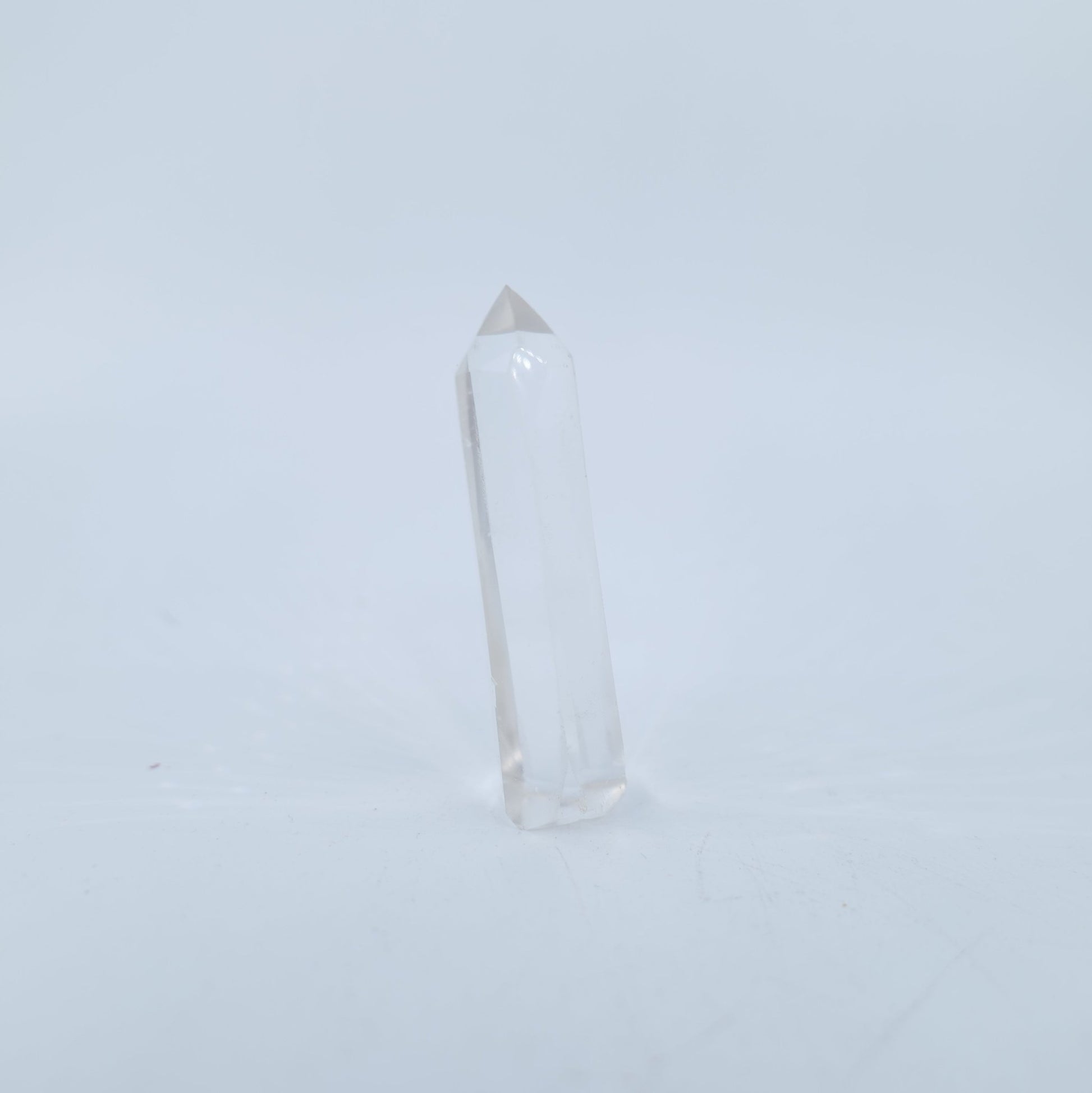 Rare Optic Quartz Point - 25g - Positive Faith Hope Love