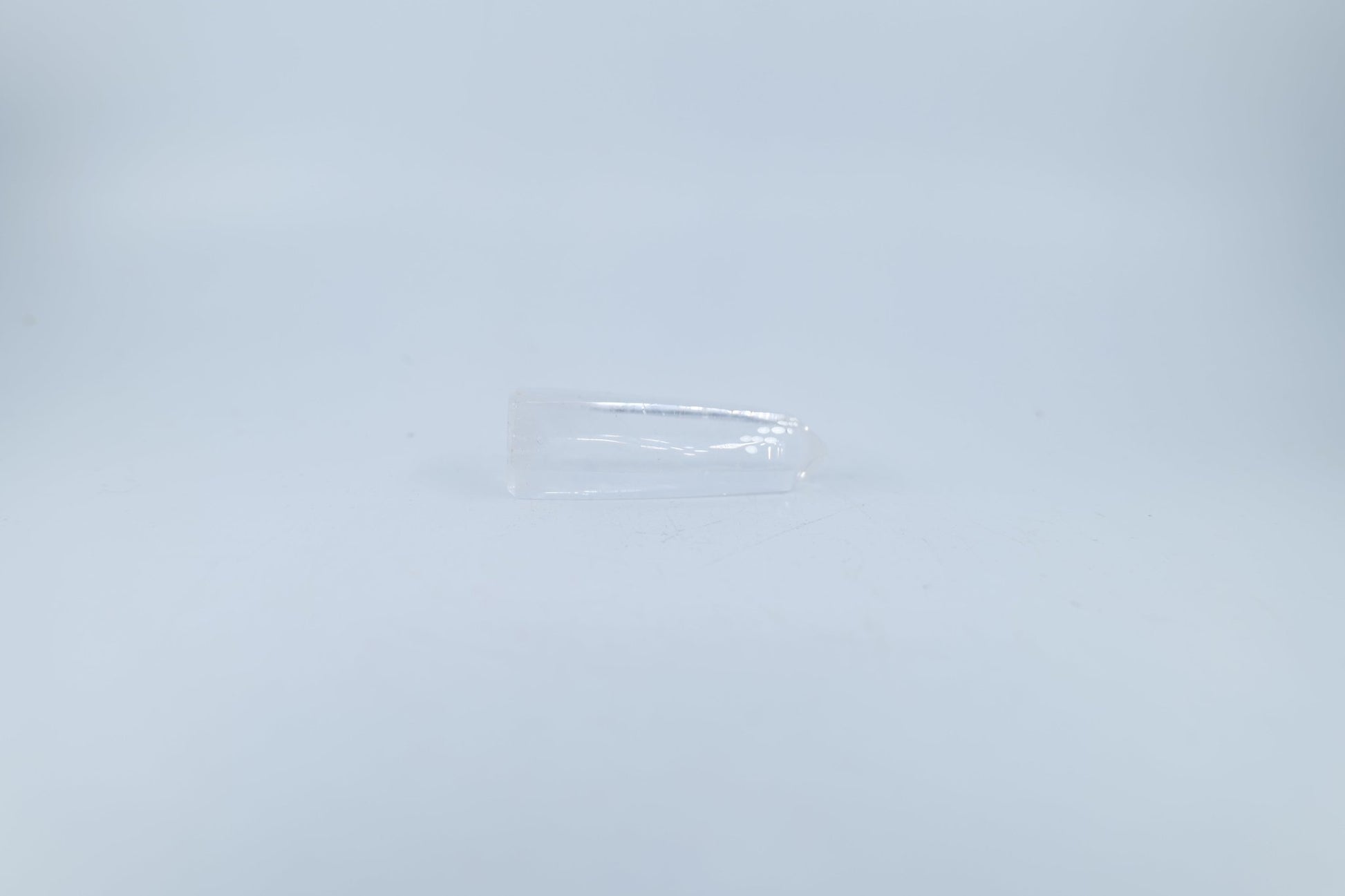 Rare Optic Quartz Point - 47g - Positive Faith Hope Love