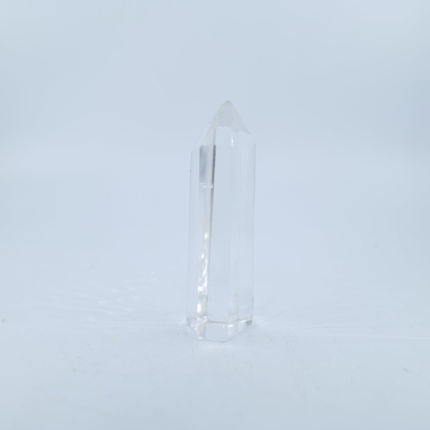 Rare Optic Quartz Point - 58g - Positive Faith Hope Love