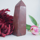 Red Jasper Tower — 471 g - Positive Faith Hope Love