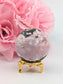 Rhodochrosite Sphere – 249g, 52mm - Positive Faith Hope Love