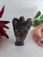 Rhodonite Angel 80mm - Positive Faith Hope Love