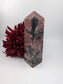 Rhodonite Tower 922g - Positive Faith Hope Love