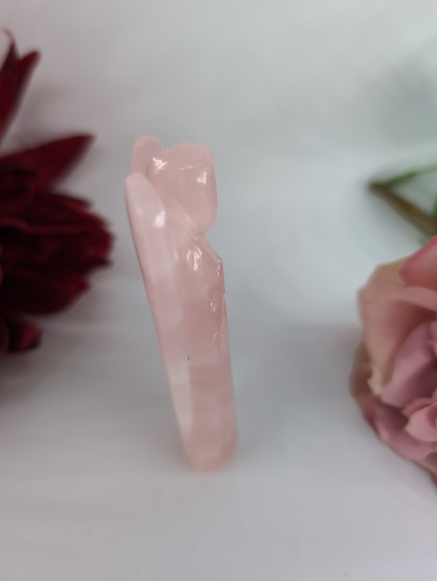 Rose Quartz Angel 80mm