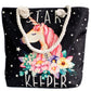 Polished Rope Handle Bag - Star Keeper Unicorn featuring natural patterning and unique variations - Positive Faith Hope Love