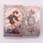 Rose Gold Foil Tarot Card Set - Moon Phase - with booklet - Positive Faith Hope Love