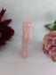 Rose Quartz Angel 80mm - Positive Faith Hope Love