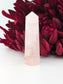 Rose Quartz Point 70 - 80mm - Positive Faith Hope Love