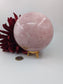 Rose Quartz Sphere 2204g - Positive Faith Hope Love