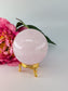 Rose Quartz Sphere 310g - Positive Faith Hope Love