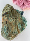 Rough Fuchsite and Kyanite Specimen 301 grams - Positive Faith Hope Love