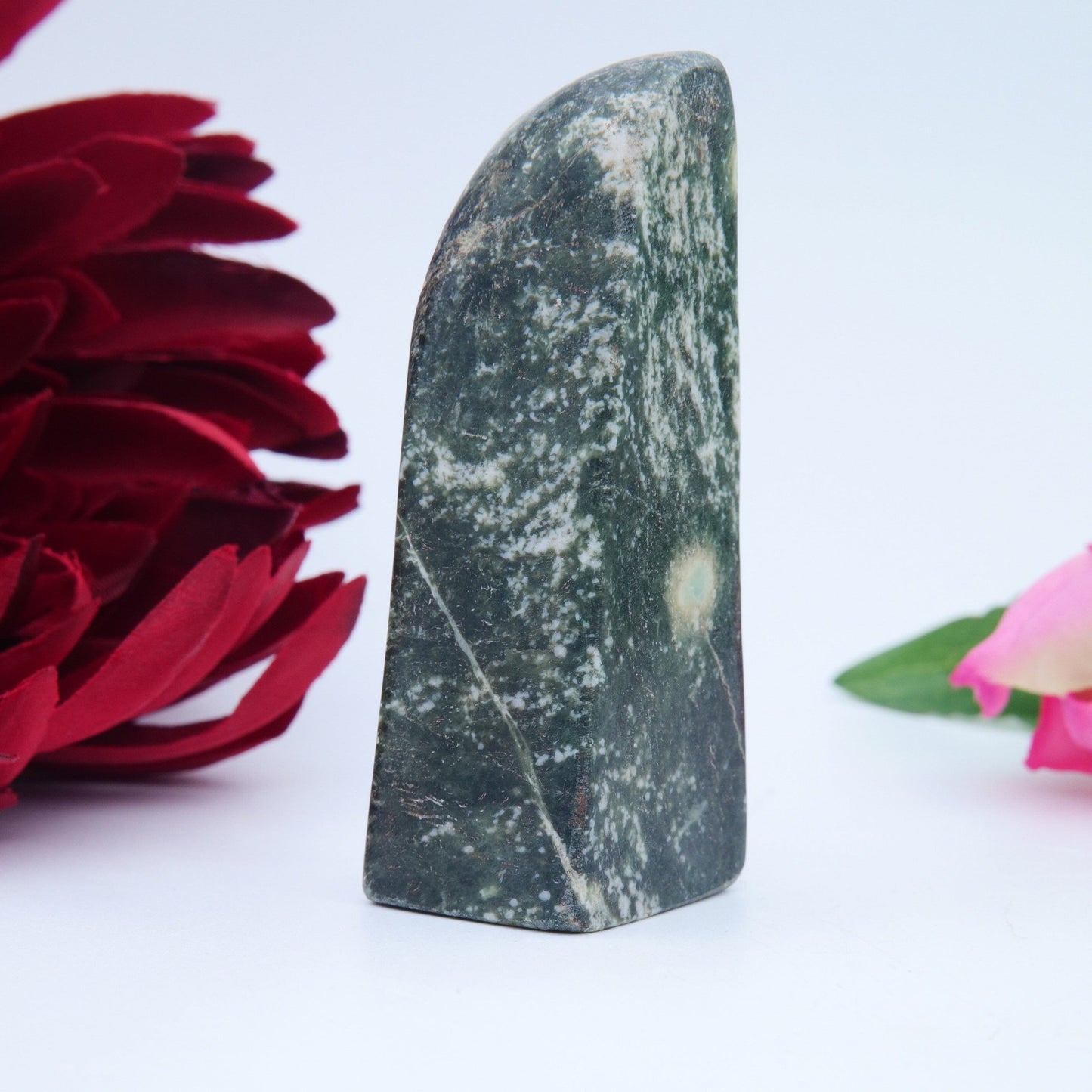 Ruby Corundum Freeform — 99 g - Positive Faith Hope Love