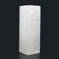 Polished Selenite Block Lamp 25Cm Tree Of Life featuring satin white sheen and fibrous texture - Positive Faith Hope Love