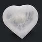 Selenite Heart Bowl - 10cm - Positive Faith Hope Love