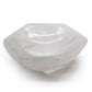 Selenite Hex Bowl - 10cm - Positive Faith Hope Love