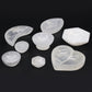 Selenite Moon Bowl - 15cm - Positive Faith Hope Love