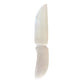 Polished Selenite Ritual Knife - Classic featuring satin white sheen and fibrous texture - Positive Faith Hope Love