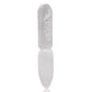 Polished Selenite Ritual Knife Releasing Bonds featuring satin white sheen and fibrous texture - Positive Faith Hope Love