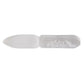 Polished Selenite Ritual Knife Releasing Bonds featuring satin white sheen and fibrous texture - Positive Faith Hope Love