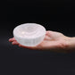 Selenite Round Bowl - 10cm - Positive Faith Hope Love