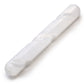 Polished Selenite Spiral Wand 16 Cm Round Both Ends featuring satin white sheen and fibrous texture - Positive Faith Hope Love
