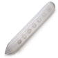 Polished Selenite Wand - 16 cm (Point one End) 7 Chakra featuring satin white sheen and fibrous texture - Positive Faith Hope Love