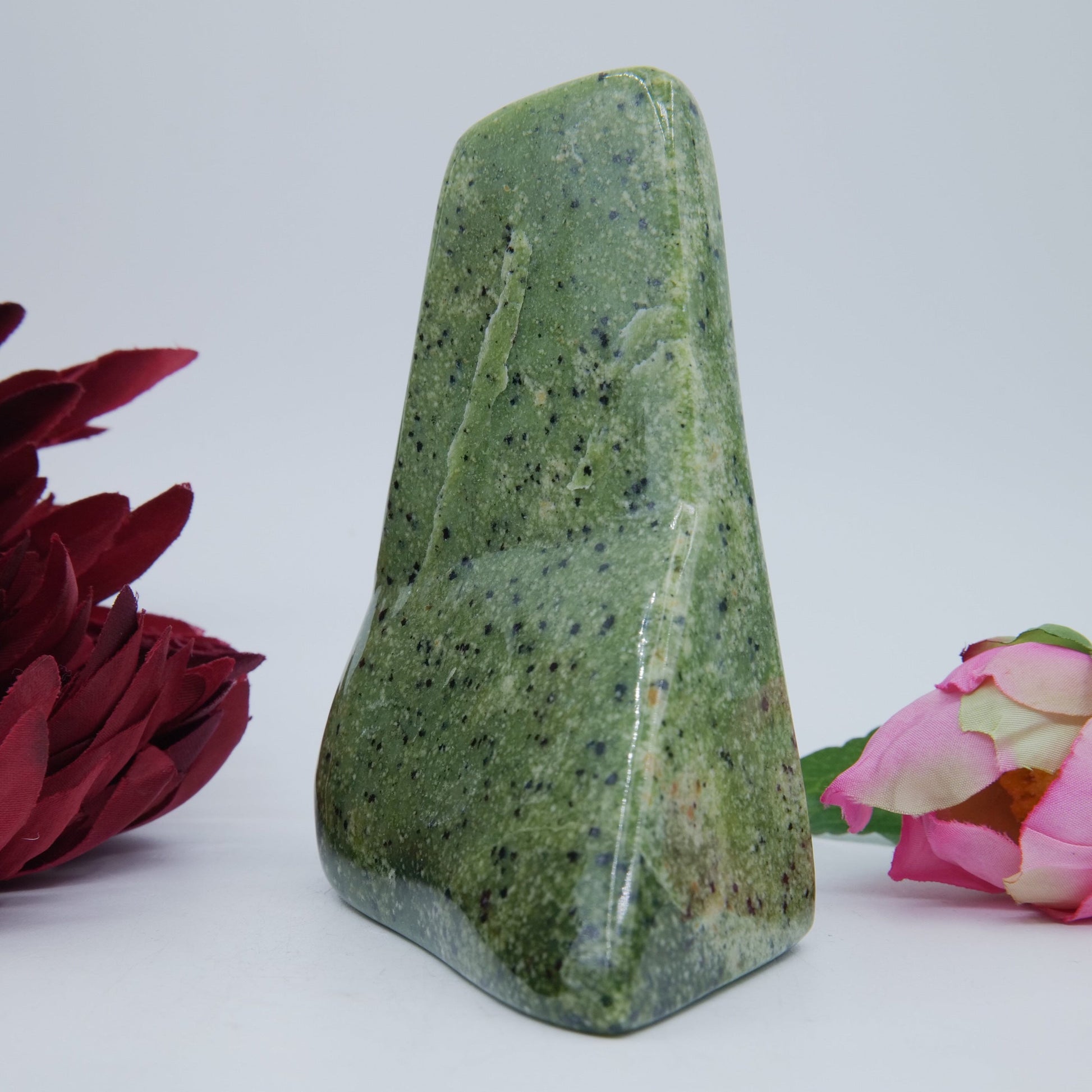 Serpentine Freeform — Pakistan, 397g - Positive Faith Hope Love